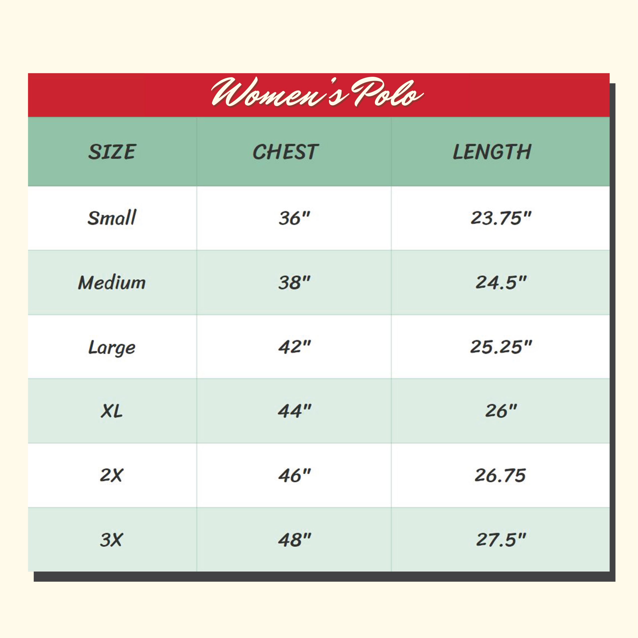 women's polo size chart-01