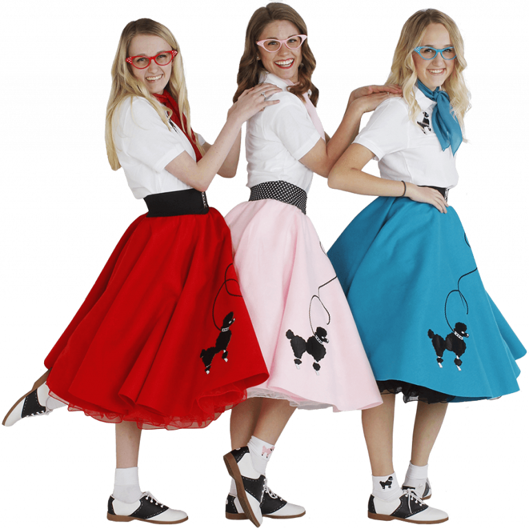 Hip Hop 50s Shop Adult Poodle Skirt 50s Poodle Skirt 8754