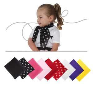 Toddler/Child - 50's Sheer Chiffon Square Scarf